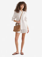 Petit sac &agrave; bandouli&egrave;re tiss&eacute;