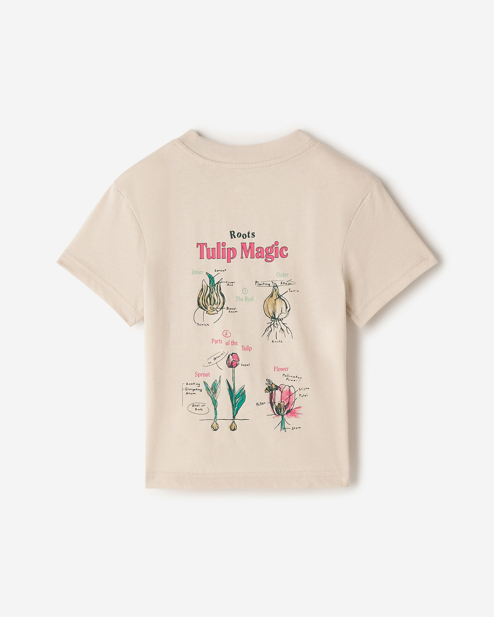 T-shirt décontracté à poche pour tout-petits