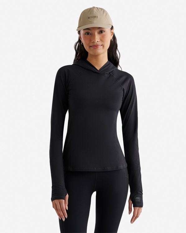 Renew Hooded Long Sleeve Top