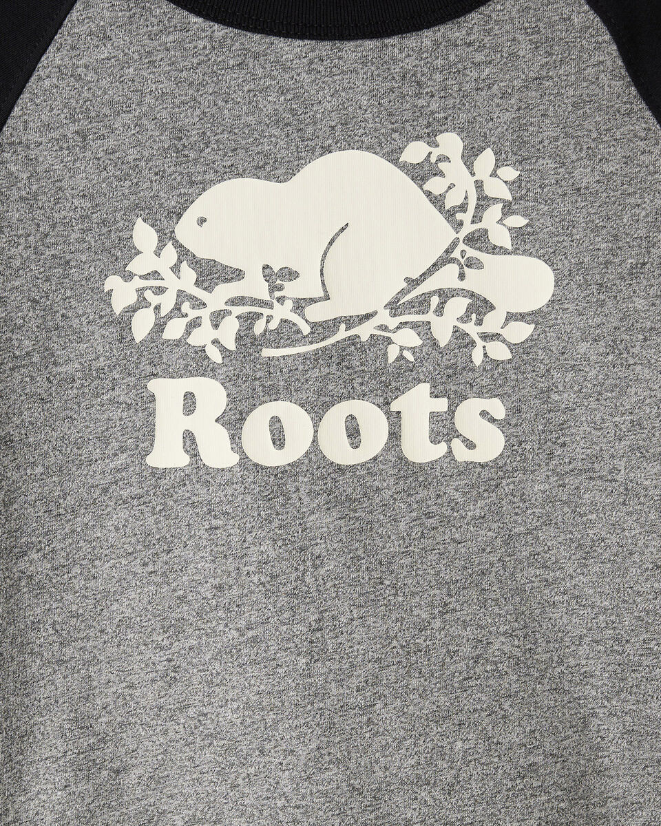 T-shirt style baseball Cooper en coton bio pour tout-petits