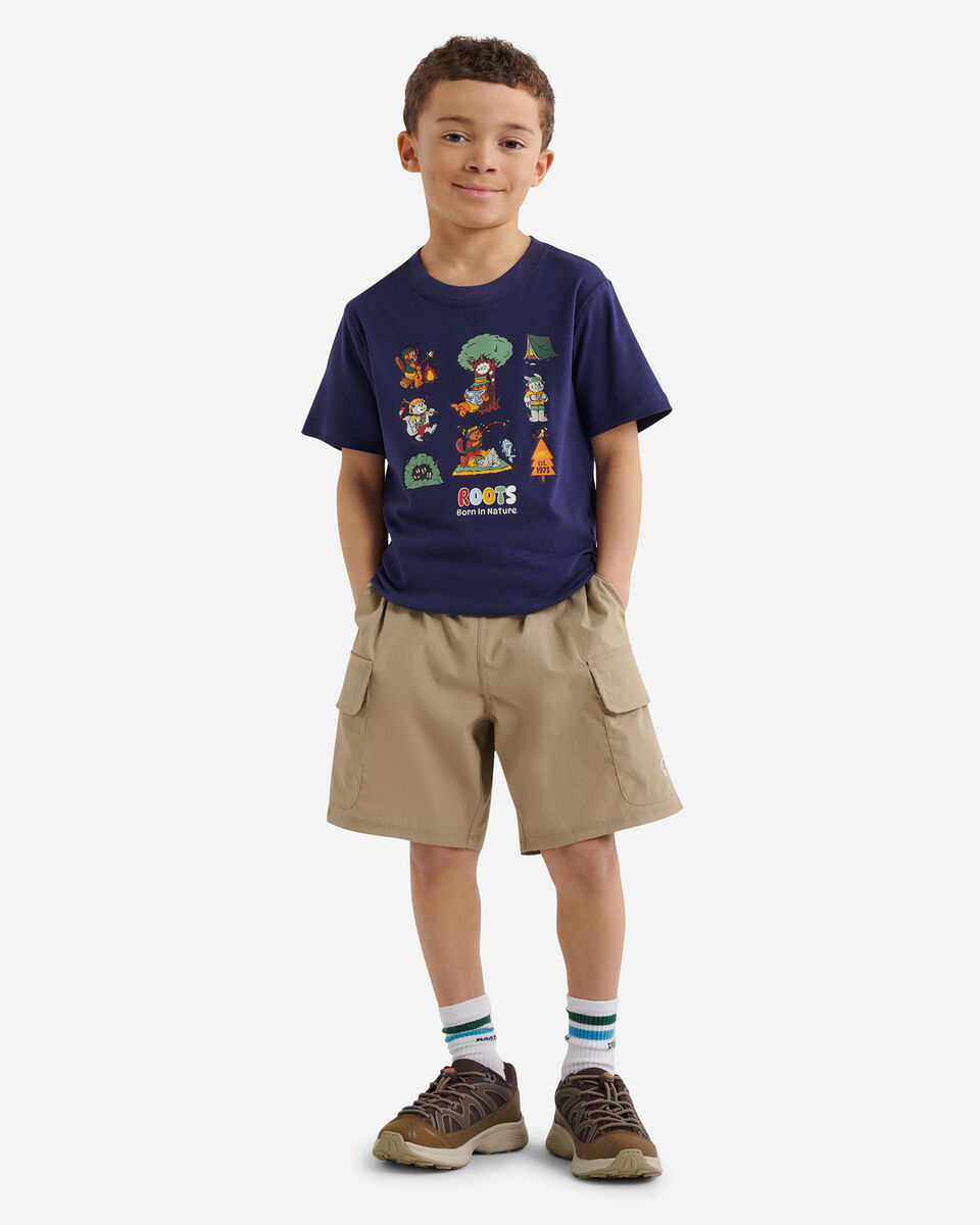 T-shirt Camp phosphorescent pour enfant