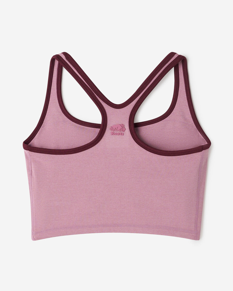 Camisole sport courte en tricot