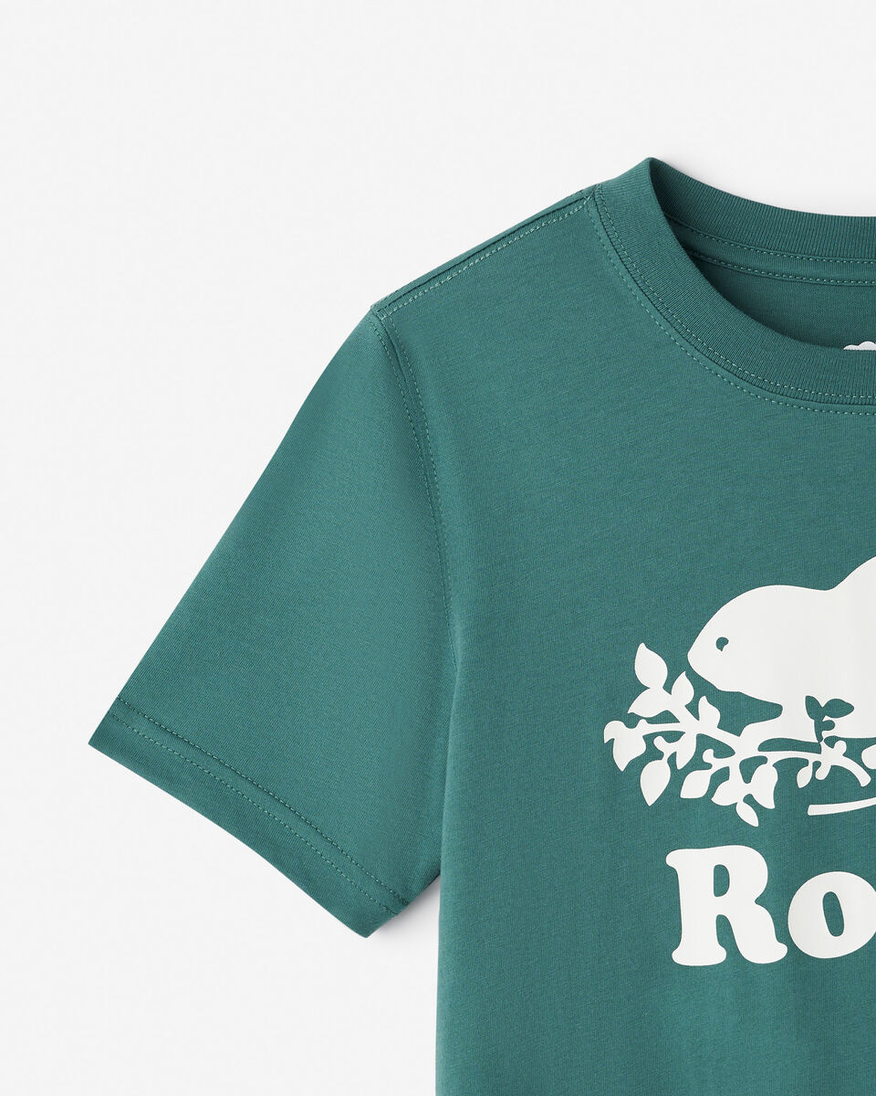 T-shirt &agrave; manches courtes en coton bio Cooper pour enfants