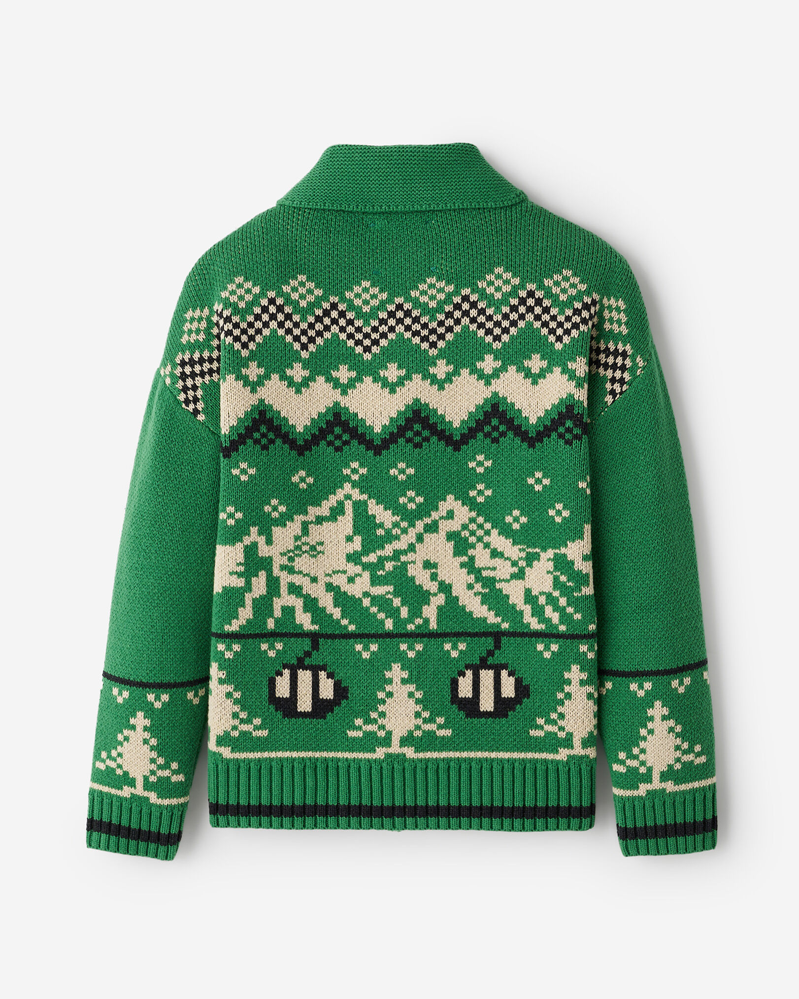 Kids Cabin Shawl Fair Isle Cardigan
