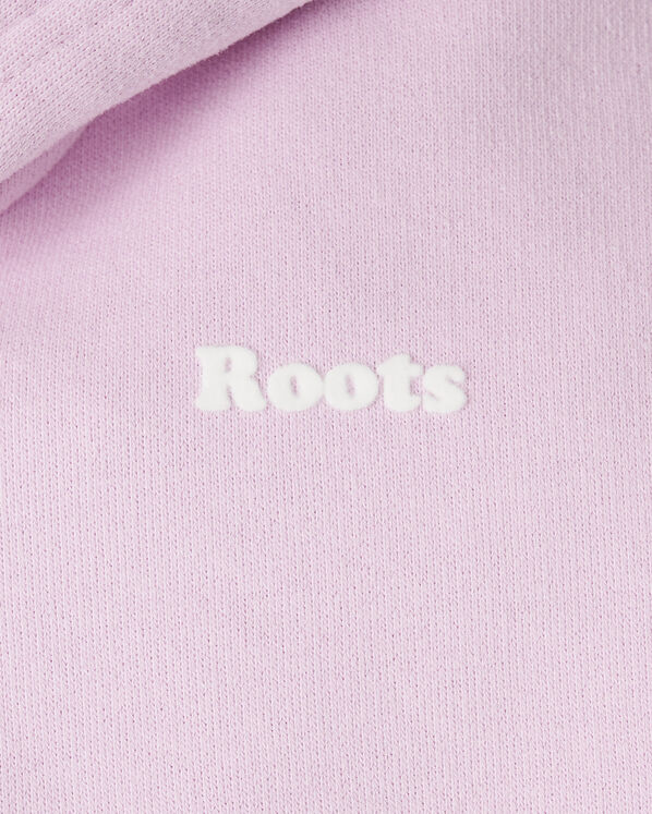 Toddler Girls Summer Cloud Cropped Bubble Full Zip Hoodie