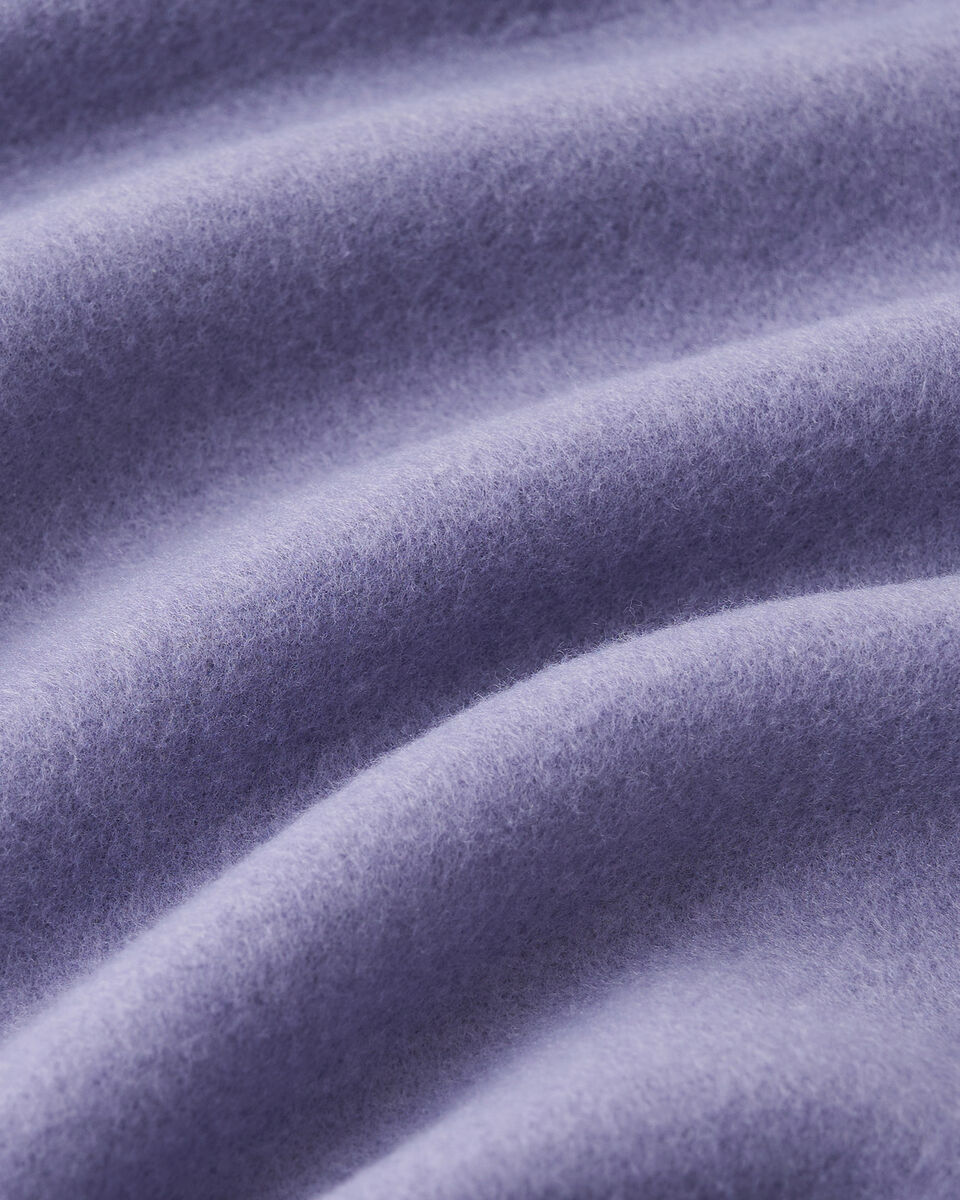 Pantalon molletonn&eacute; en coton biologique &agrave; jambe large Cooper 