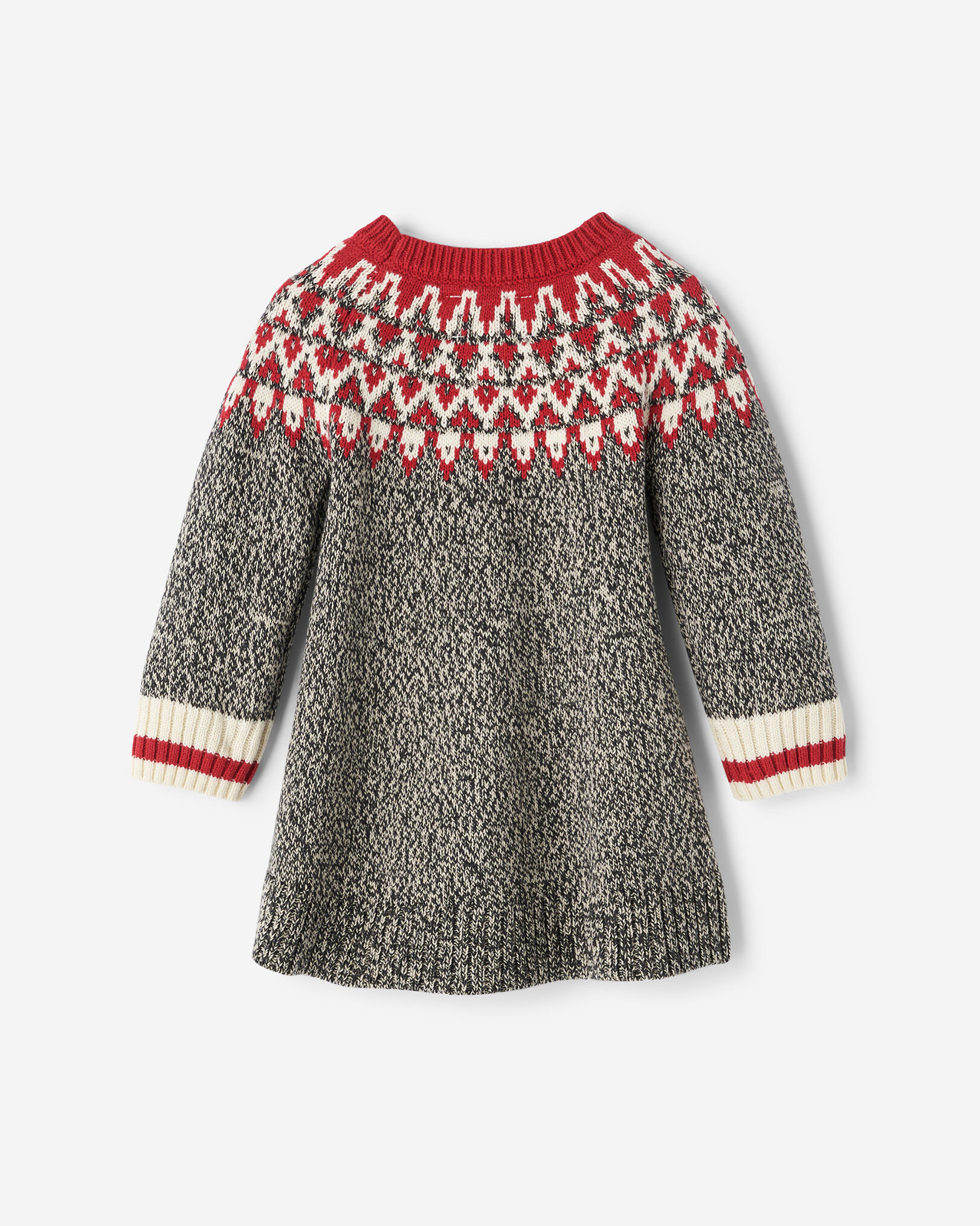 Baby Cabin Fair Isle Sweater Dress