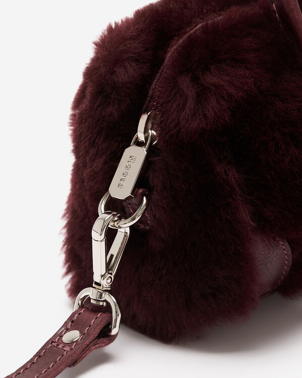 Shearling Micro Banff Crossbody