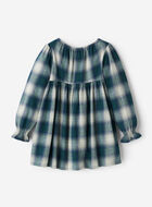 Toddler Girls Plaid Babydoll Dress