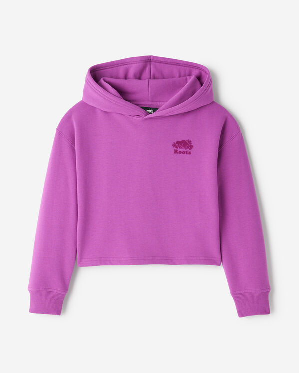 Girls Cozy Cooper Shortened Hoodie