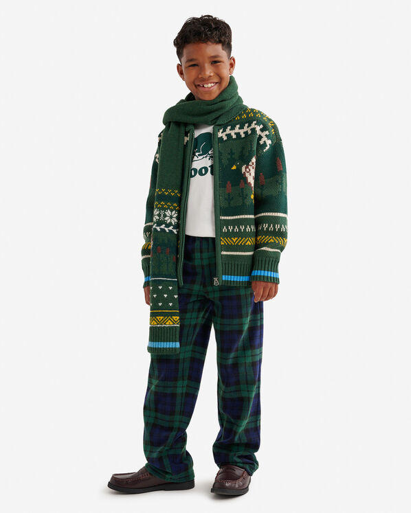 Kids Cabin Shawl Fair Isle Cardigan