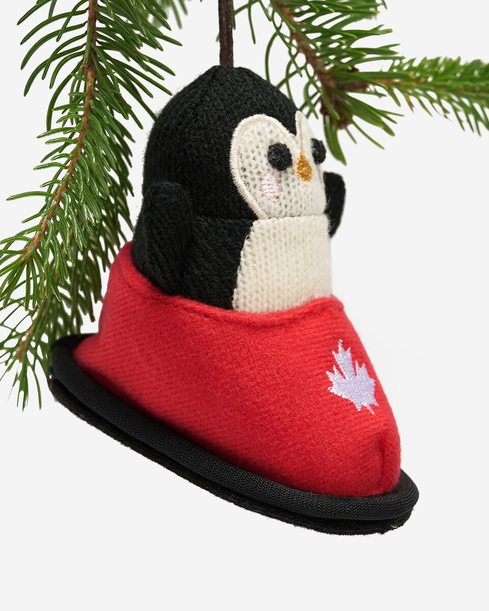 Bobsleigh Penguin Ornament