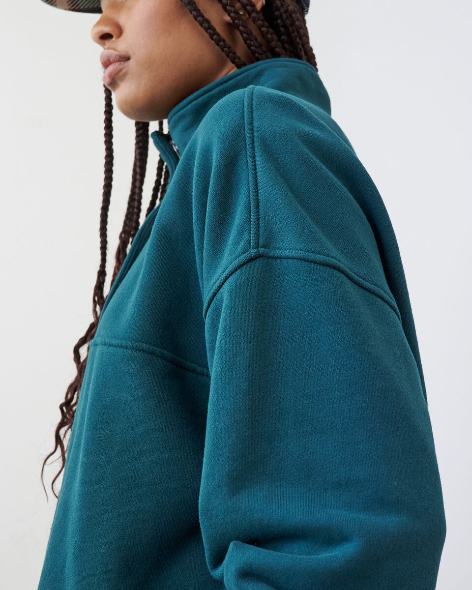 Outdoors Half Zip Mock Sweatshirt