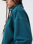 Outdoors Half Zip Mock Sweatshirt