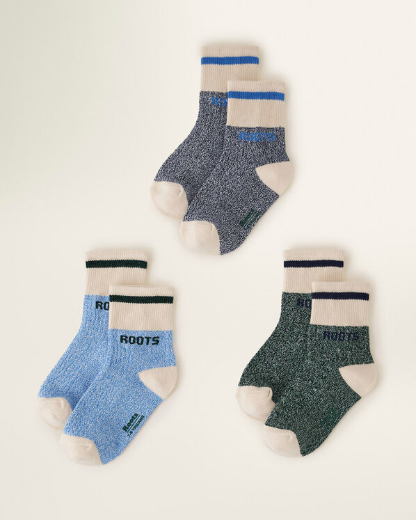 Kid Cabin Ankle Sock 3 Pack