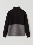 Boys Active Relaxed Half Zip Stein