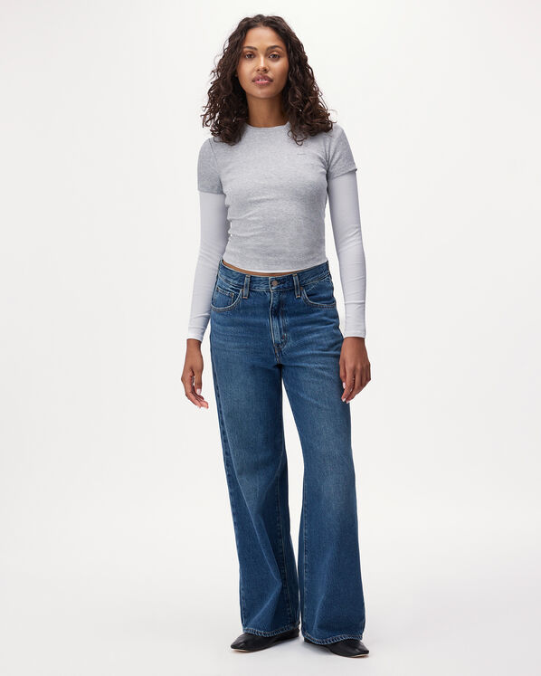 Jean &agrave; jambe large Levi'sᴹᴰ pour femme