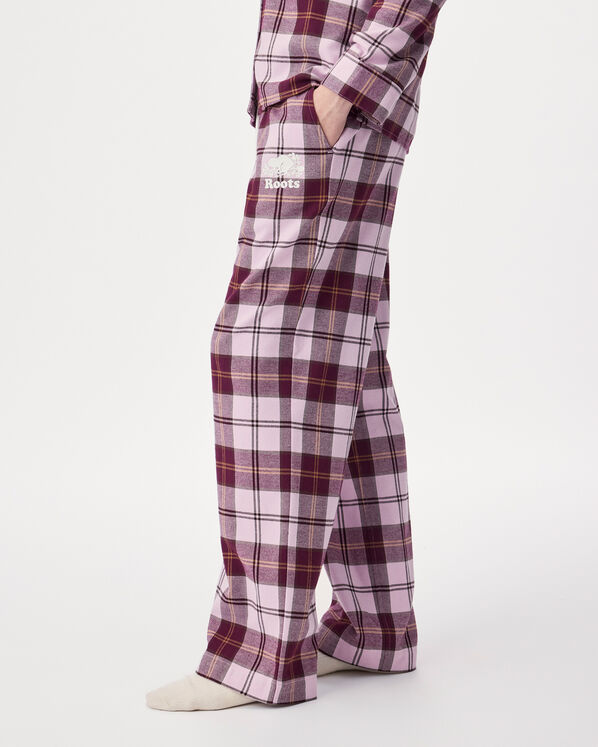 Pantalon de pyjama &agrave; carreaux pour femme