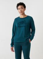 T-shirt à manches longues Cooper le castor en coton bio pour femme