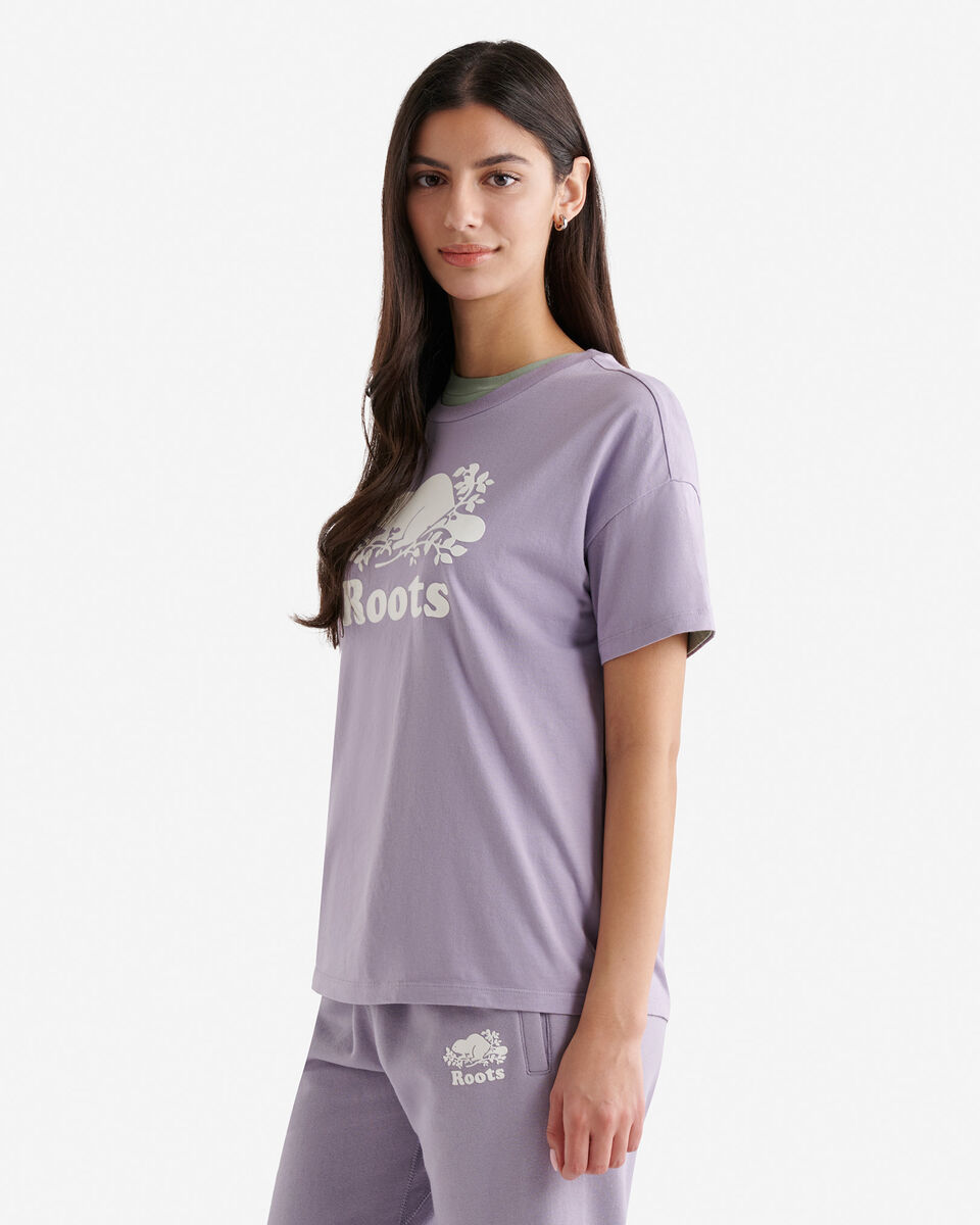 T-shirt décontracté en coton bio Cooper pour femme