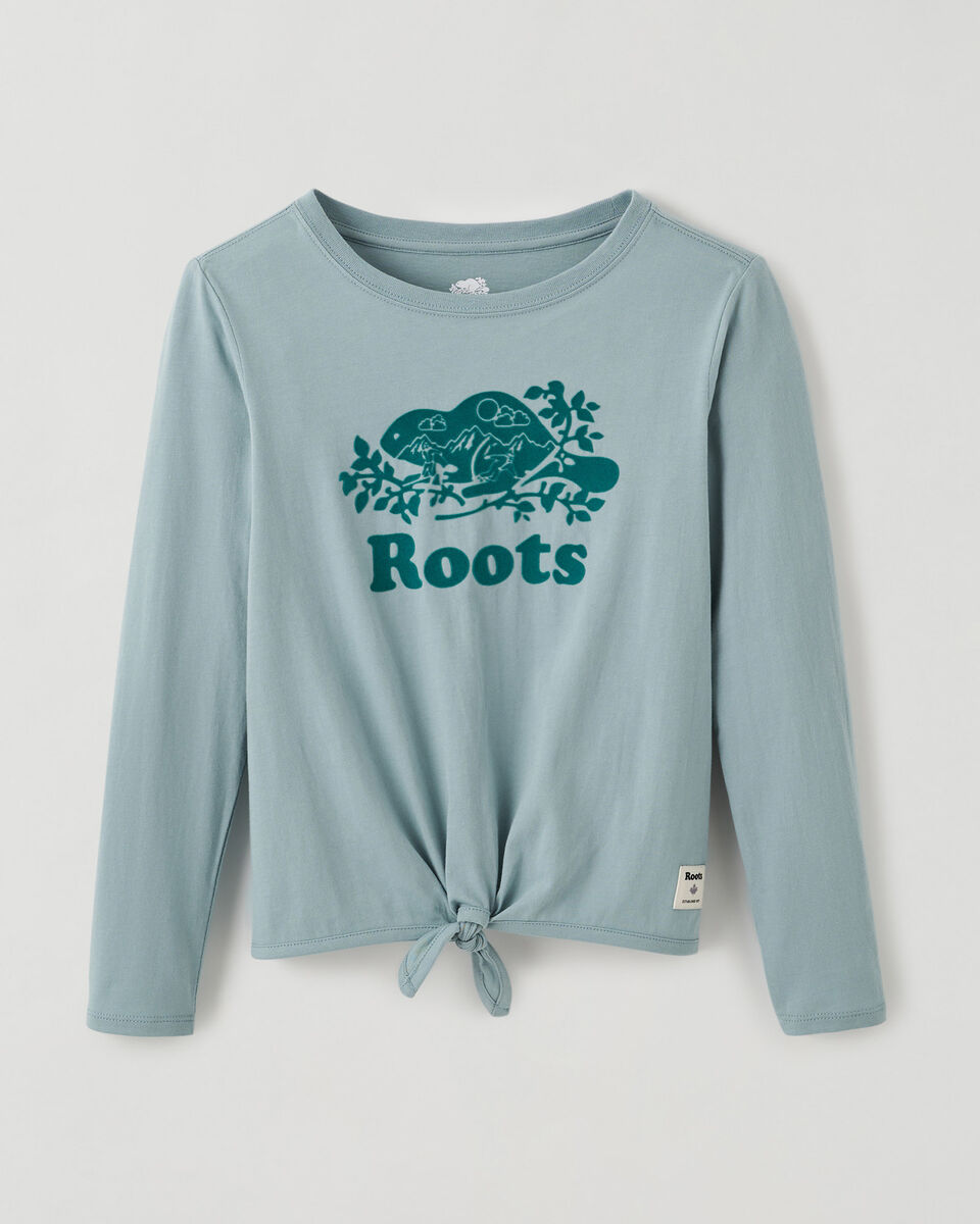 Girls Winter Cooper Tie T-Shirt