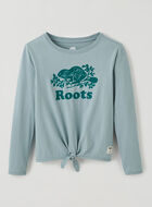 Girls Winter Cooper Tie T-Shirt