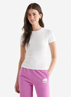 Roam Rib Fitted Short Sleeve Top