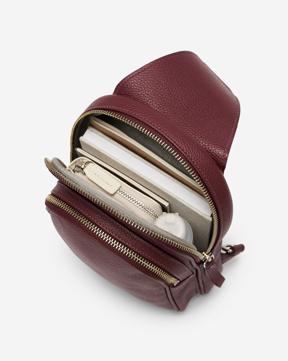 Sac &agrave; bandouli&egrave;re Trinit&eacute; en cuir Cervino