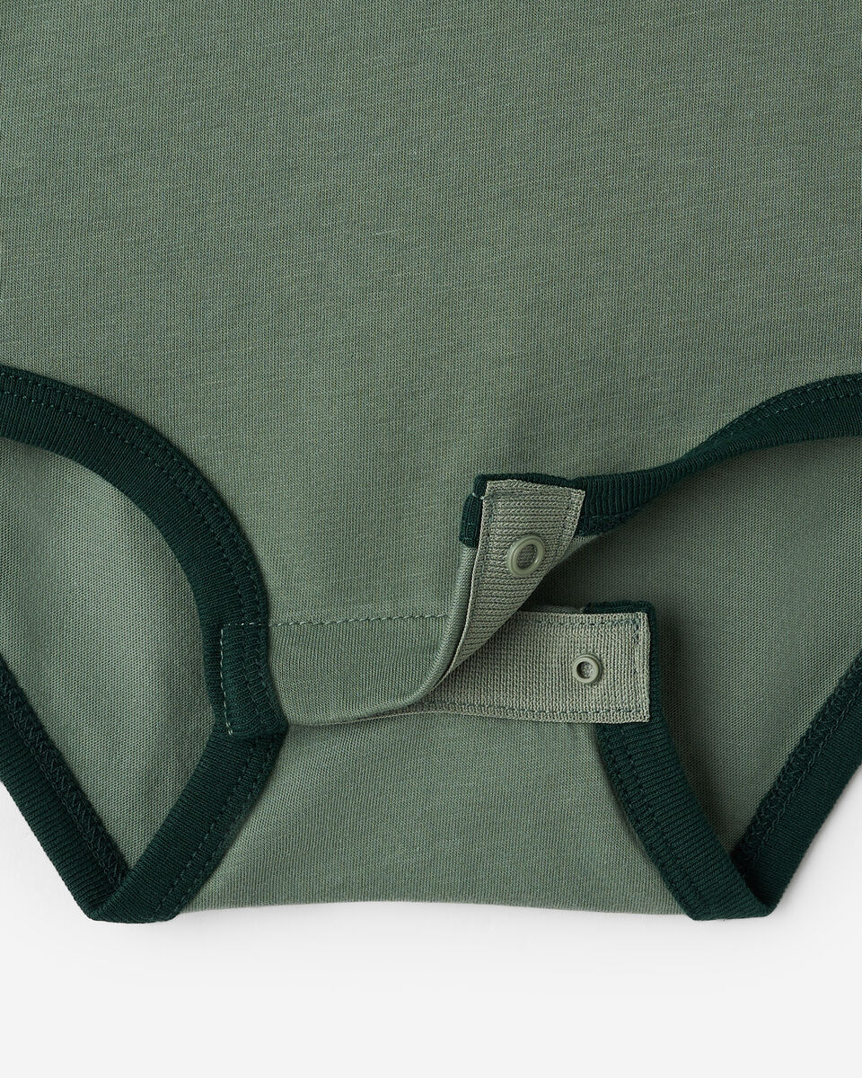 Baby Organic Cooper Baseball Bodysuit