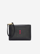 Monogram Wristlet Black