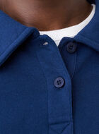 Organic Cooper Relaxed Polo Sweatshirt