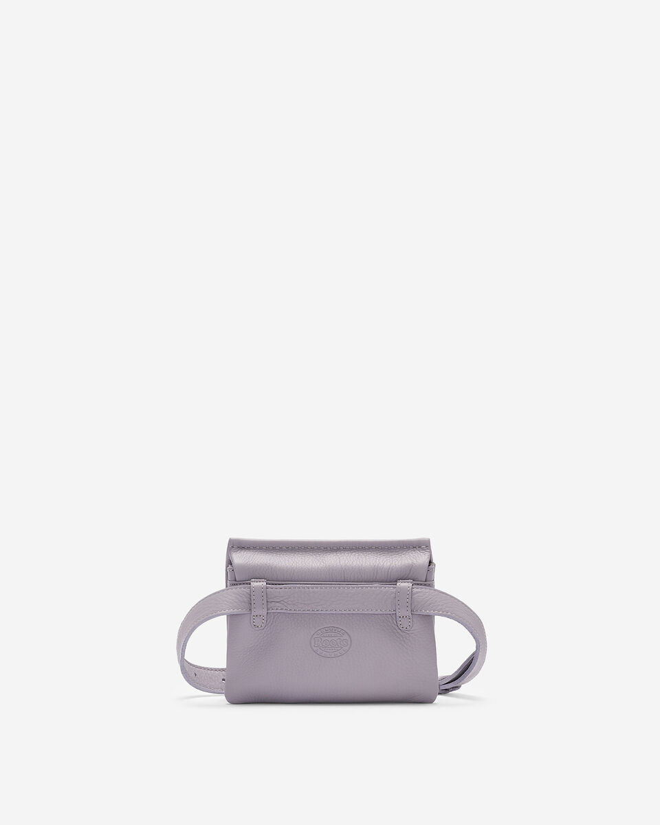 Sac-ceinture double en cuir Nuage