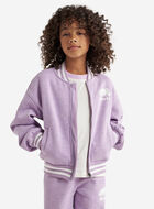 Girls Cooper Sparkle Varsity Jacket