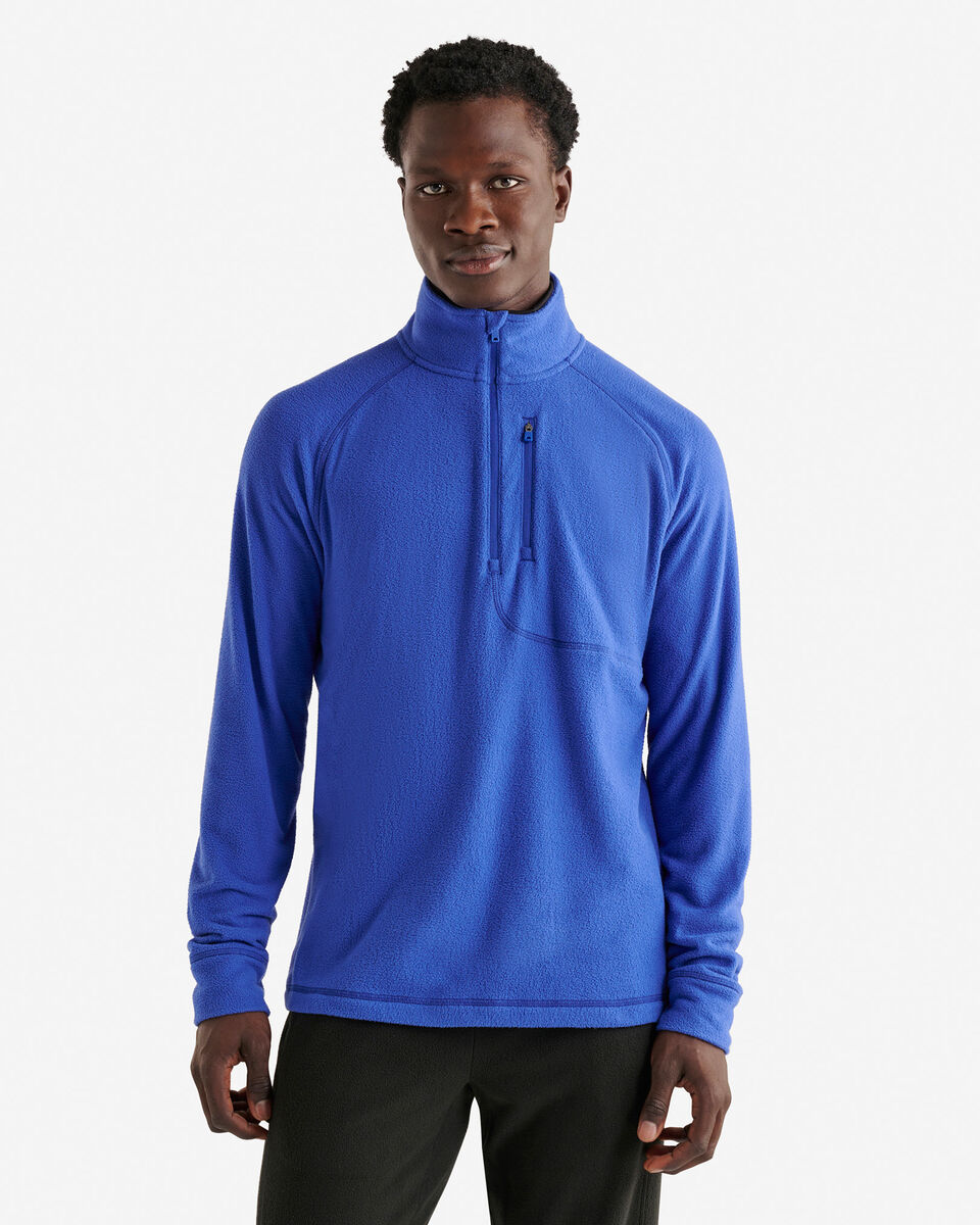 Renew Microfleece Half Zip Stein