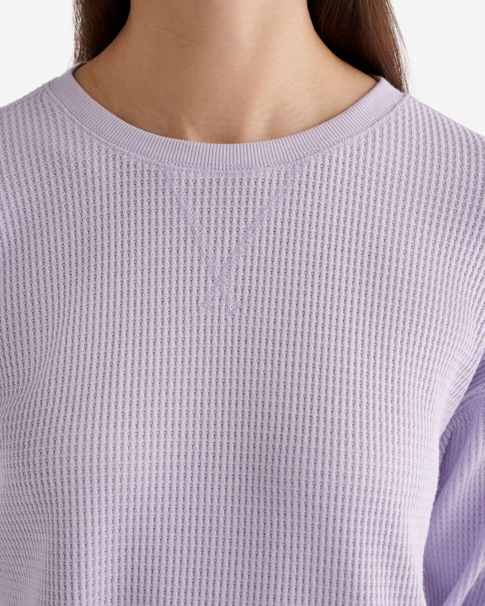 Waffle Long Sleeve Top