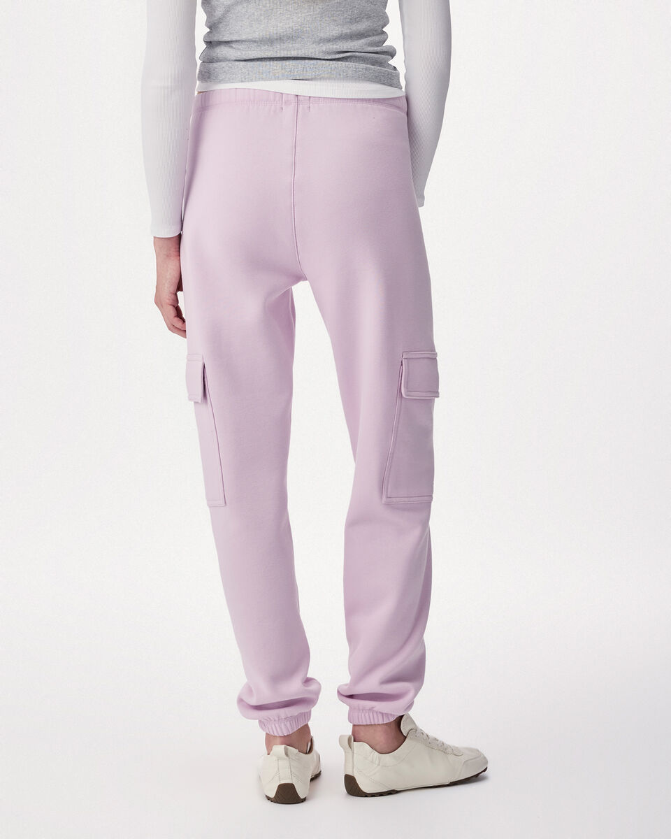 Pantalon cargo molletonn&eacute; en coton biologique Cooper