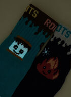 Toddler Glow Critter Sock 2 Pack