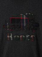 Mens Cooper Plaid Fill T-Shirt