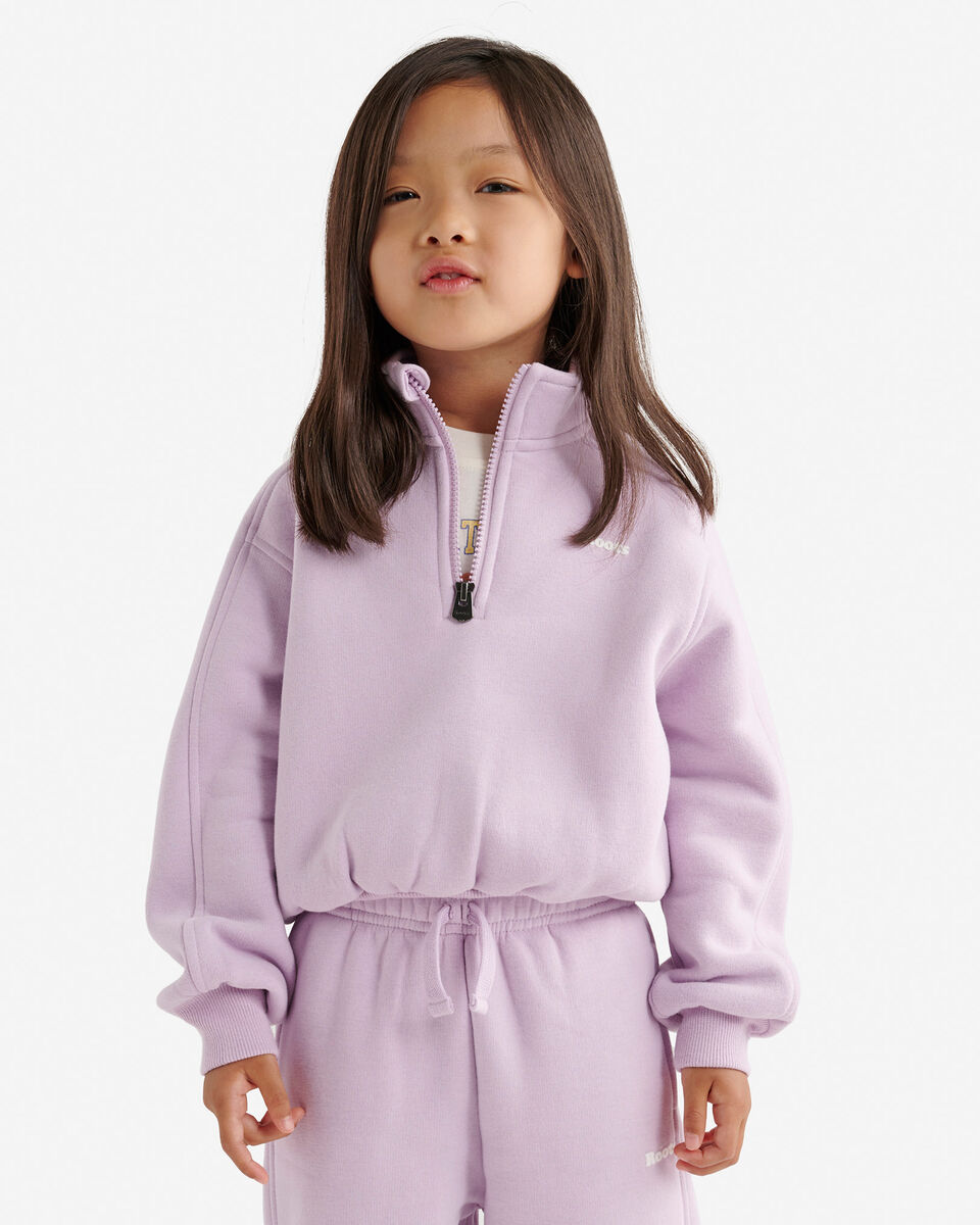 Toddler Girls Cloud Half Zip