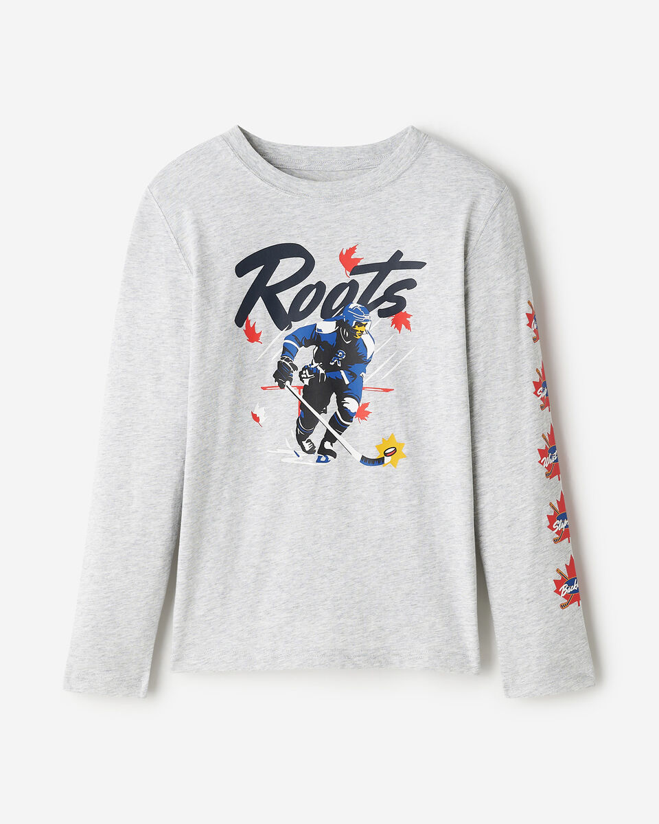 Kids Hockey Long Sleeve T-Shirt