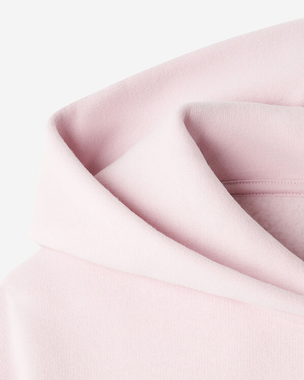 Chandail &agrave; capuchon en molleton nuage