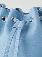 Mini sac seau en cuir Cervino