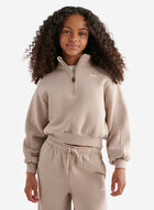 Girls Cloud Half Zip