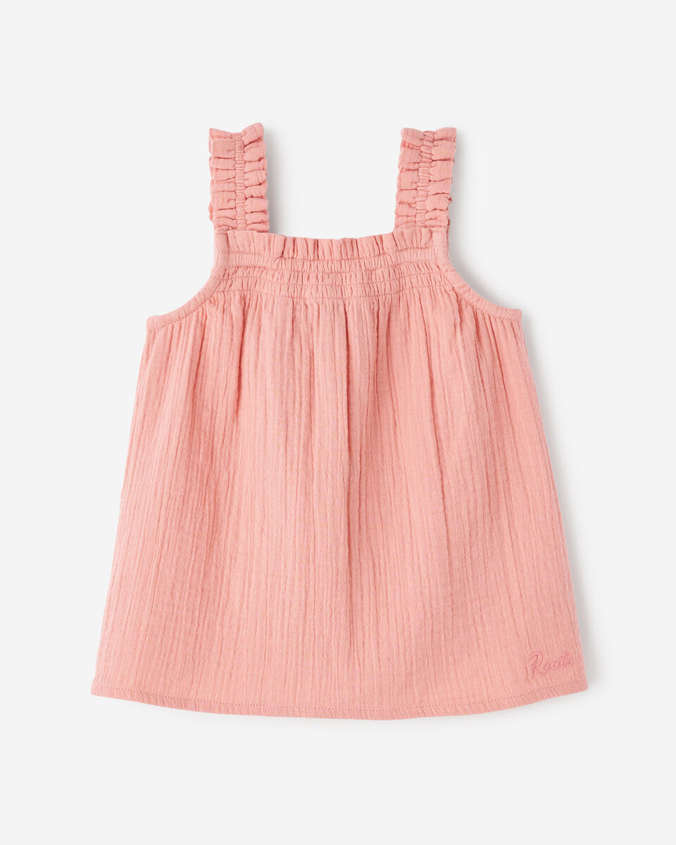 Baby Crinkle Smocked Dress