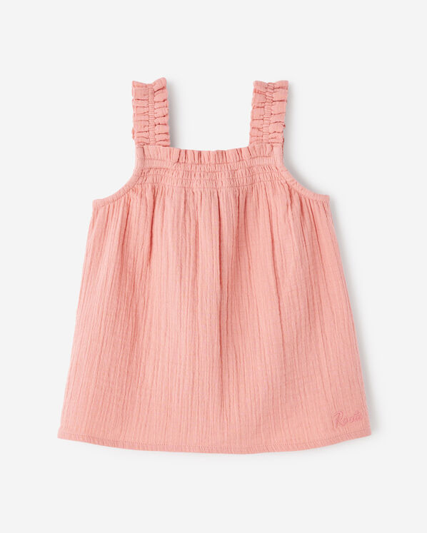 Baby Crinkle Smocked Dress