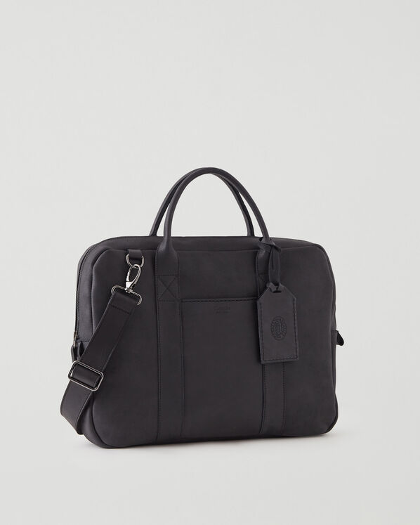 Sac à ordinateur Wellington en cuir Tribe