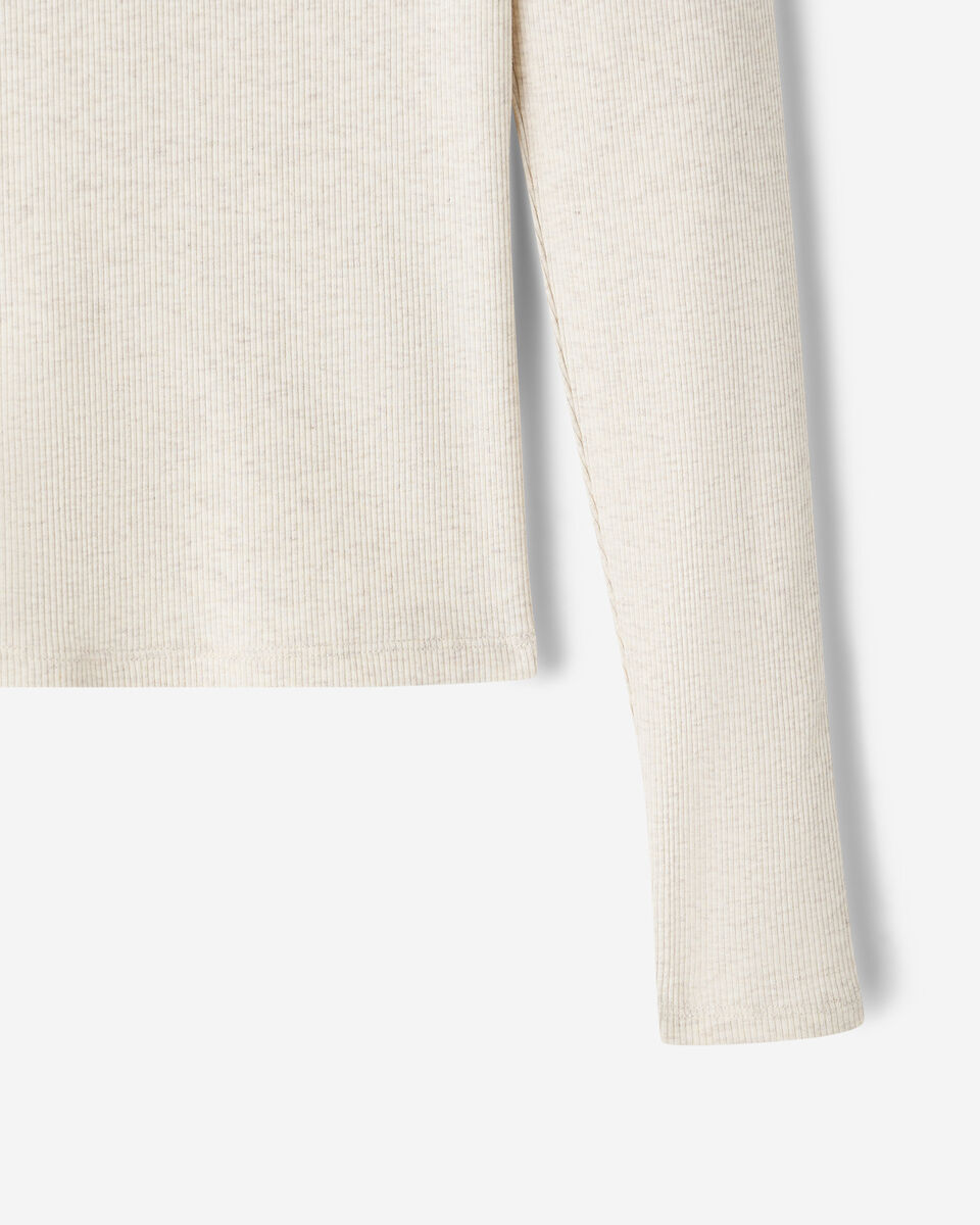 Roam Rib Fitted Long Sleeve Top
