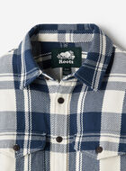 Chemise d&eacute;contract&eacute;e en serg&eacute; Cypress