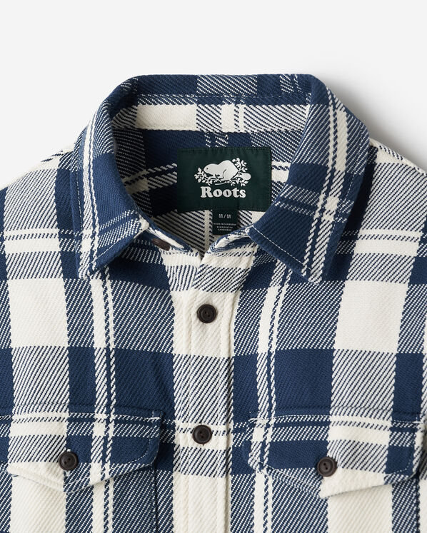 Chemise d&eacute;contract&eacute;e en serg&eacute; Cypress