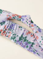 Kids Floral Knit Hair Set